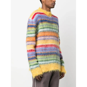 Suéter de Punto Personalizado con Logotipo Nuevo, OEM y ODM, Ropa de Moda para Hombre, Suéteres para Hombre, Camisa de Suéter para Hombre - Product Image 3