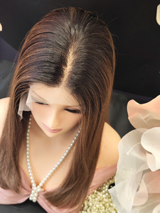 Venta caliente 2025 4x4 encaje frontal seda vietnamita 100% Peluca de cabello humano Remy crudo longitud larga cutícula completa mejor calidad al por mayor - Product Image 2