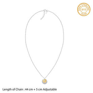 Collar con nombre de monedas en capas personalizadas de doble tono Collares en capas personalizados de doble tono de moda - Product Image 6