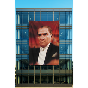 Rachel AS0298 Digital Printed Atatrk <b>Poster</b> on Fabric - Product Image 1