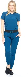 Durable Wholesale Jogger Scrubs Uniforms <b>Sets</b> Cotton Polyester Medical Hospital <b>Doctors</b> Nurses Unisex Scrub Suits Custom - Product Image 2