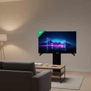 Téléviseur LED noir 24 pouces Modèle TE24900B56YXD - Product Image 3