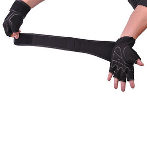 ถุงมือยกน้ำหนักโลโก้แบบกำหนดเอง สำหรับการฝึกซ้อมเพาะกาย กีฬา ออกกำลังกาย ฟิตเนส และยิม - Product Image 6