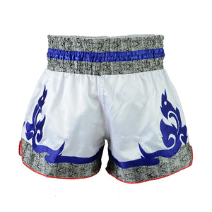 Pantalones Cortos de Boxeo MMA Muay Thai MESS SPORTS al por Mayor para Hombre - Verano 2024 Transpirables 100% Poliéster con Estampado Digital Personalizado - Product Image 2