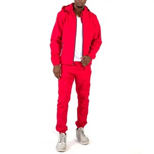 Nouvel arrivage de costume coupe-vent pour hommes en matériau respirant/Meilleure vente costume coupe-vent pour hommes en couleur unie - Product Image 1