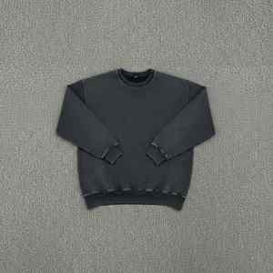 Sudadera de Invierno de Alta Calidad, Estilo Urbano, Lavado Ácido, Bordada, Personalizada con Logotipo Impreso en DTF, Gruesa, Holgada - Product Image 5