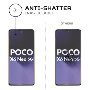 อุปกรณ์ป้องกันหน้าจอกันกระแทกสำหรับ X6 Poco อุปกรณ์เสริมมือถือระดับพรีเมียมแบบนีโอ - Product Image 5