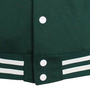 2026 Best Premium Quality Men's Casual Breathable Varsity Jacket Solid Pattern Stand Collar Woolen Winter Jacket Front Street - Product Image 6