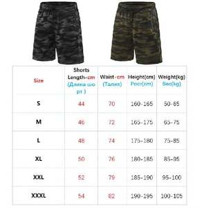 Pantalones cortos para correr para hombre, pantalones cortos negros de secado rápido para Fitness, pantalones cortos de doble capa para hombre, nuevo deporte, entrenamiento, culturismo - Product Image 4