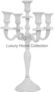 Handcrafted Candlestick Holder <b>Black</b> Color and Drop Design Unique Design Centerpiece and Table Decoration Accessories Supplies - Product Image 3