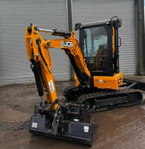 Mini-excavatrice JCB 25Z-1 de 2,5 tonnes à rotation zéro, 18,4 kW, diesel, hydraulique, compacte, pour travaux de construction - Product Image 5