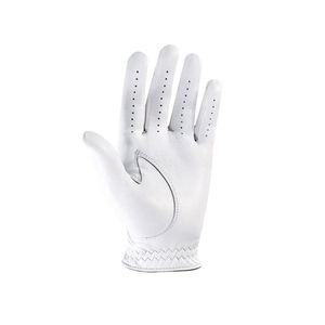 Vente en gros de gants de golf d'entraînement professionnels souples de qualité supérieure gants en cuir à prise thermique personnalisés noir blanc couleurs utilisation sur les sites sportifs - Product Image 3