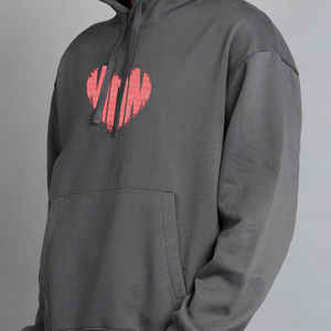 Sudadera con capucha con diamantes de imitación para hombre de Material transpirable hecho a medida servicio OEM alta calidad bajo MOQ logotipo impreso sudaderas con capucha con diamantes de imitación para hombre - Product Image 3