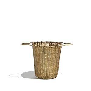 Passoire à thé en laiton moderne en or fini avec une passoire à thé de qualité supérieure pour la cuisine en vrac - Product Image 5