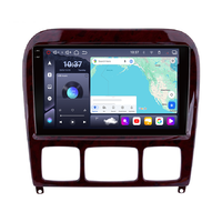 Radio Mobil Android 15 9 Inch dengan GPS untuk Mercedes Benz S Class W220 S280 S320 S350 S400 S430 S500 S600 1998-2005