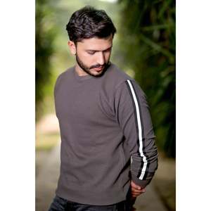 Sudadera MAC Extra Grande con Cuello Redondo para Invierno, Talla XL, Tejido de Punto Sólido, Bordado 3D, Características Antiarrugas y Antiretracción - Product Image 1