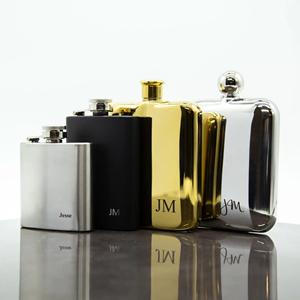 กระติกน้ำสแตนเลส8ออนซ์พร้อมแปรงด้านสำหรับการเดินทางดีไซน์ทันสมัย - Product Image 6