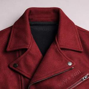 Giacca Moto Varsity in Pelle Kappa Alpha Psi da Uomo Premium D9 Abbigliamento Fraternità Greca Stile Biker Nupe - Product Image 5