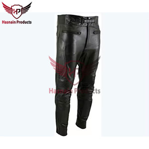 Pantalons en cuir pour hommes de nouveau style à vendre Pantalons en cuir pour hommes de la meilleure qualité à bas prix Vente en gros Pantalons en cuir noir pour hommes - Product Image 5