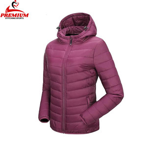 Chaqueta acolchada cálida de invierno para mujer, fabricación profesional transpirable, chaquetas acolchadas impermeables de manga larga para mujer - Product Image 3