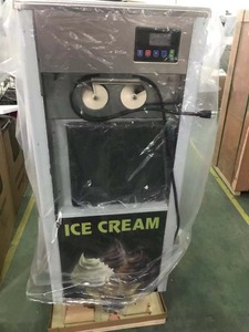 เครื่องทำไอศกรีมเนื้อนิ่มทำจากสแตนเลสบนโต๊ะเชิงพาณิชย์ - Product Image 3