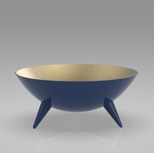 Cuenco de exhibición de fruta de aspecto elegante Premium de fabricante indio para uso en el hogar y la boda cuenco decorativo OEM multiusos al por mayor - Product Image 2