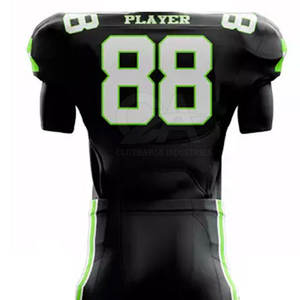 Uniforme de football américain à prix abordable 100% maillot de football américain en polyester uniforme de maillot de football américain pour hommes - Product Image 6
