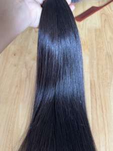 Extensiones de cabello humano vietnamita a granel, extensiones de cabello a granel de hueso recto, paquetes de 6-34 pulgadas de fábrica de Vietnam - Product Image 5