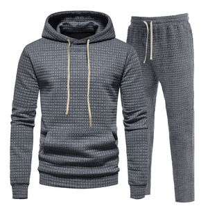 Nouveau design personnalisé surdimensionné Sport Jogging survêtements vente de gros fitness hommes tech polaire baggy survêtement - Product Image 4