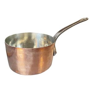 Versatile copper metal sauce pan compatible with gas ceramic and <b>electric</b> stoves suitable for traditional and modern homes - Product Image 5