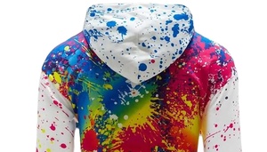 Impreso unisex de gran tamaño transpirable más tamaño 100% poliéster personalizado sublimación sudaderas con capucha último diseño hombres Winters Full Hoodies - Product Image 5