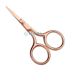 May Thêu Kéo Rose Vàng Màu Tráng Đức Thép Không Gỉ Ưa Thích Threading Mini Cắt Kéo Thêu Làm Việc Shears - Product Image 2