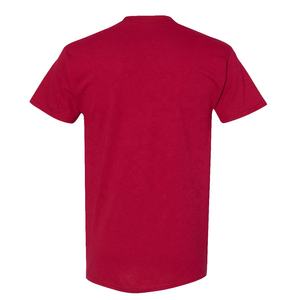 T-shirt unisexe en coton pour homme, broderie de logo personnalisée de haute qualité, couleur unie, formel, grande taille, logo personnalisable, jersey vierge - Product Image 4