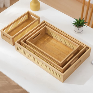 Plateau en bambou de qualité supérieure pour l'emballage et les coffrets cadeaux - Product Image 3