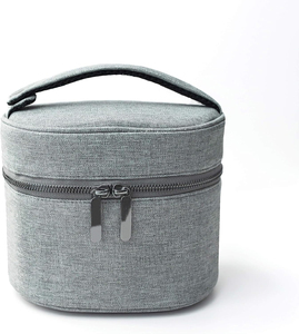 Sac isotherme de voyage de luxe pour biberons de lait maternel avec pack de glace inclus, sac à couches compact triple isolation - Product Image 1