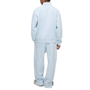 Vente en gros de veste à demi-fermeture éclair de haute qualité Logo personnalisé Taille standard coupe normale Survêtement 100% coton - Product Image 2