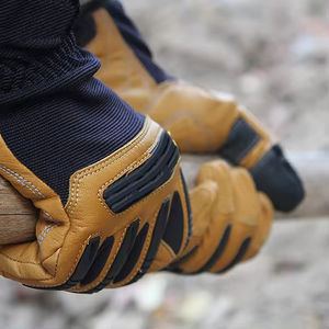 Gants de mécanicien haute qualité, respirants, avec paume renforcée en cuir microfibre, TPR, imperméables, antidérapants et résistants à la chaleur - Product Image 6