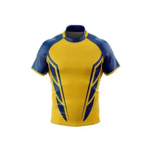 Seragam Rugby Grosir Desain Baju Rugby Anda Sendiri Kustom Sublimasi Jersey Rugby Oleh MANASSEH Internasional