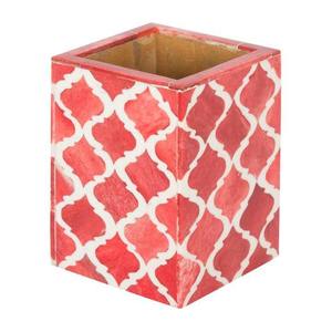 ที่ใส่ปากกาแบบฝังกระดูกทำจากไม้อุปกรณ์จัดเก็บสำหรับสำนักงานที่บ้านดีไซน์ล่าสุดในราคาที่น่าสนใจ - Product Image 1