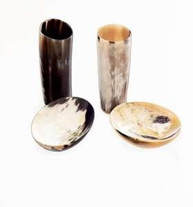 ชุดแก้วช็อตสไตล์ไวกิ้งยุคกลาง ขายดี ทำจากเขาควายแท้ ดีไซน์แบบยั่งยืน รับออกแบบตามสั่ง คุณภาพสูง มีตัวอย่างให้ฟรี - Product Image 3