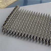 Convoyeur à bande spirale en maille métallique à maillons entièrement automatique en acier inoxydable 310 haute température, grande capacité, pour la farine