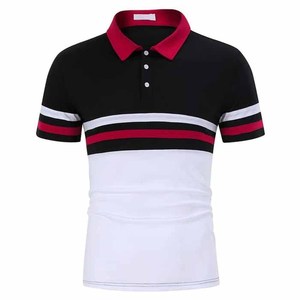 Polos décontractés premium 100% coton manches courtes polos d'été - Product Image 1