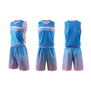 Conjunto de Uniformes de Baloncesto Personalizados 2026 para Hombre, Transpirables, 100% Poliéster, con Camiseta y Pantalones Cortos para Entrenamiento - Product Image 1