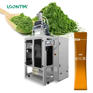 Automatic multi track vffs protein powder stick packing machine small sachet 8 lane milk powder packing machine