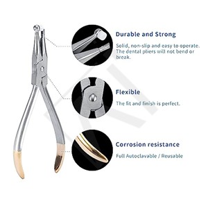 Accuram Orthodontic Adhesive Removing Pliers Dental <b>Bracket</b> Debonding Tool Stainless Steel Adhesive Remover Plier Instruments CE - Product Image 3
