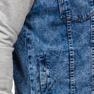 Chaquetas de hombre forradas manta de gran tamaño reparaciones de orillo de moda de diseñador personalizado, chaquetas de hombre, chaqueta para hombre - Product Image 5