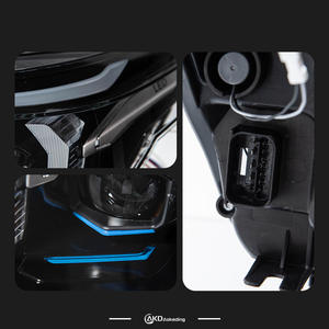 Luces de Coche AKD para <span class=keywords><strong>BMW</strong></span> E60 Faro LED con Lente de Proyector 2003-2009 523i 530i Ojo de Ángel Faro LED DRL Accesorios Automotrices - Product Image 5