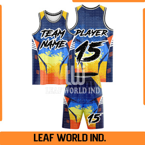 Chemise de basket-ball personnalisée par sublimation Uniforme d'entraînement personnalisé Kit complet Design Maillot de basket-ball - Product Image 2