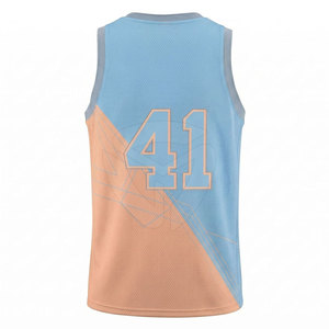 Maillot de basket tendance premium, tissu respirant à séchage rapide, coupe confortable, style sans manches, pour le sport et les tenues urbaines - Product Image 3