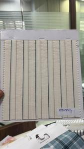 Checks Poplin <b>Fabric</b> 118666|3 <b>Medium</b> Weight Woven Breathable Pure Cotton Shirts Men's 130gsm - Product Image 4